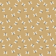 Butterfly Scatter - Mustard Yellow