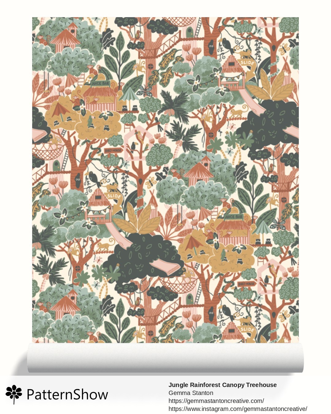 Jungle Rainforest Canopy Treehouse wallpaper - Rainforest Canopy