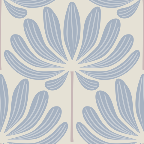 Blue Beige Cream