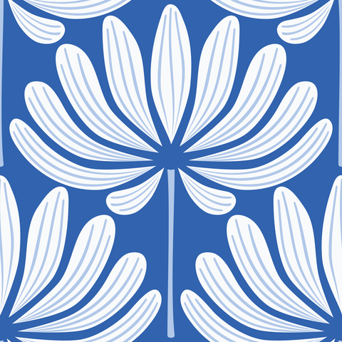 White Azure Blue