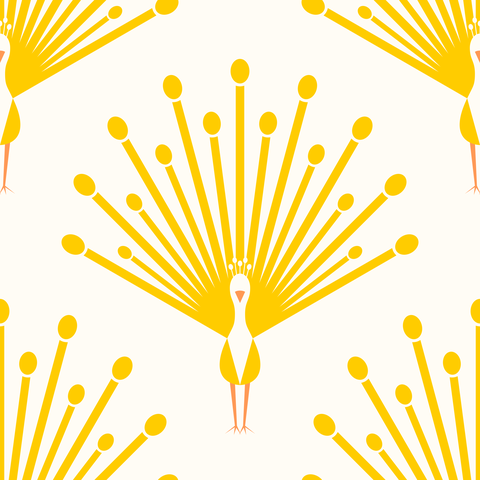 Sunshine Gold Sun Yellow White Cream