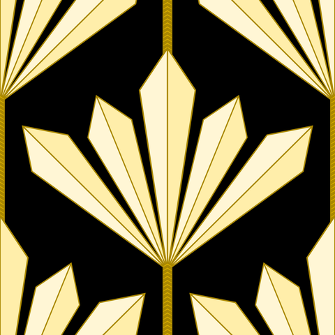 Gold on Black