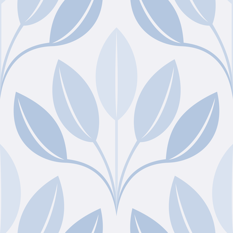 Soft Baby Blue Light Off White Cream