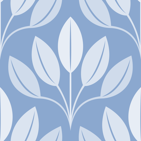 Coastal Light Pastel Cornflower Blue