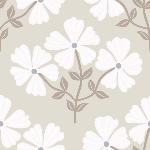 Light Brown White Beige Cream