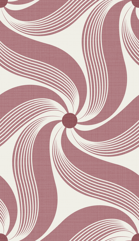 Romantic Old Dusty Rose Coral Pink Cream