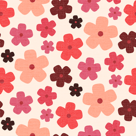 Red Peach Coral Orange Sand Cream