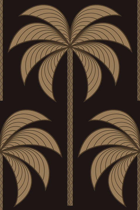 Luxury Black Gold Moody Dark Golden Brown