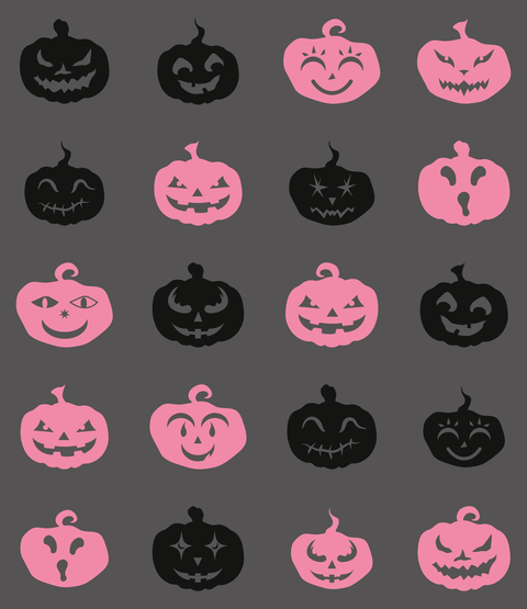 Raspberry Pink, Mouse Grey and Black