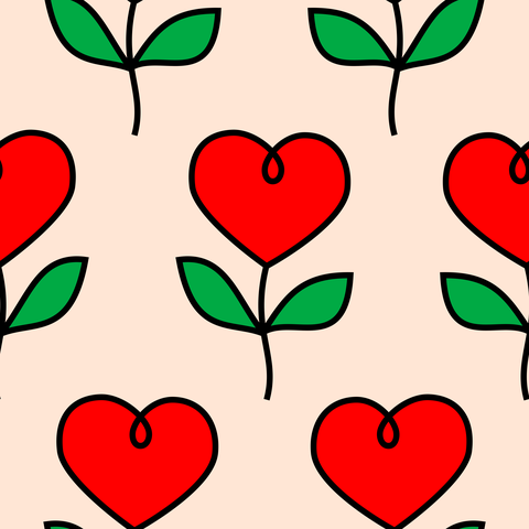 Red Soft Peach Fuzz