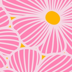 Coral Reef Anemone Flowers - Pink