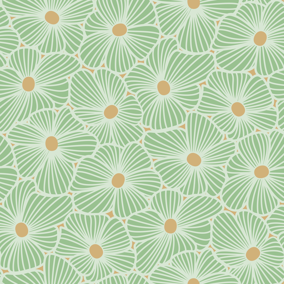 Sage Green, Mint, French Beige