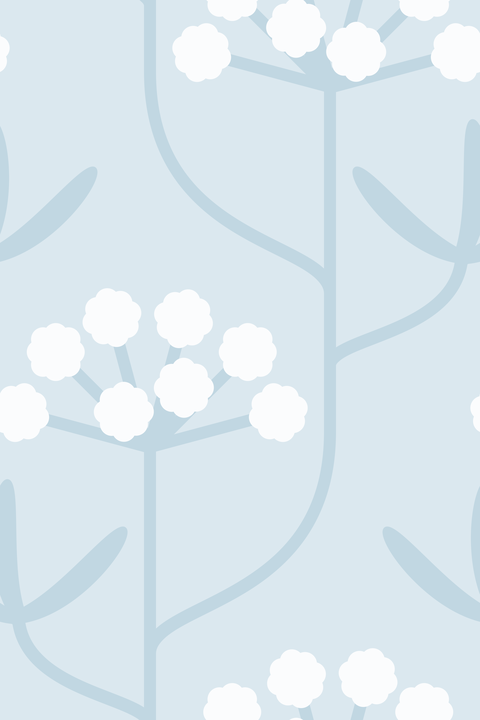 Soft Subtle Blue Grey Tones Muted Dusty Blue White