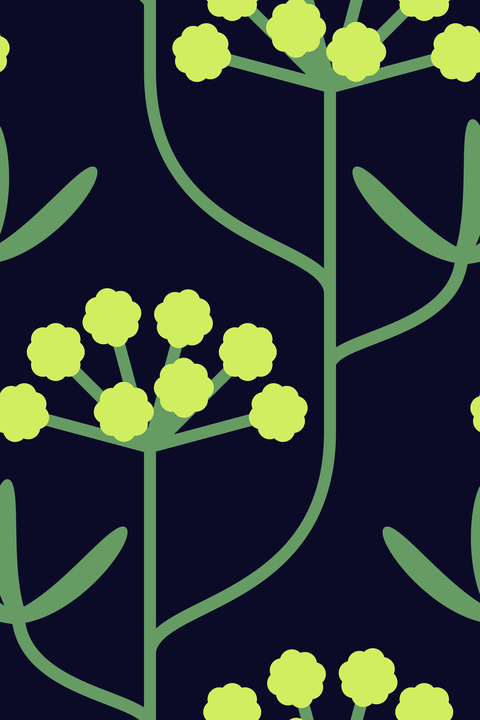 Dark Navy Blue Yellow Green