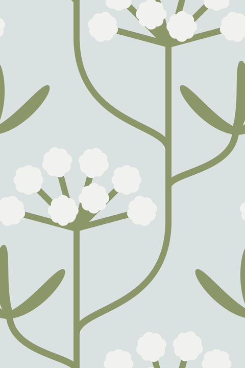 French Country Light Grey Blue White Sage Green