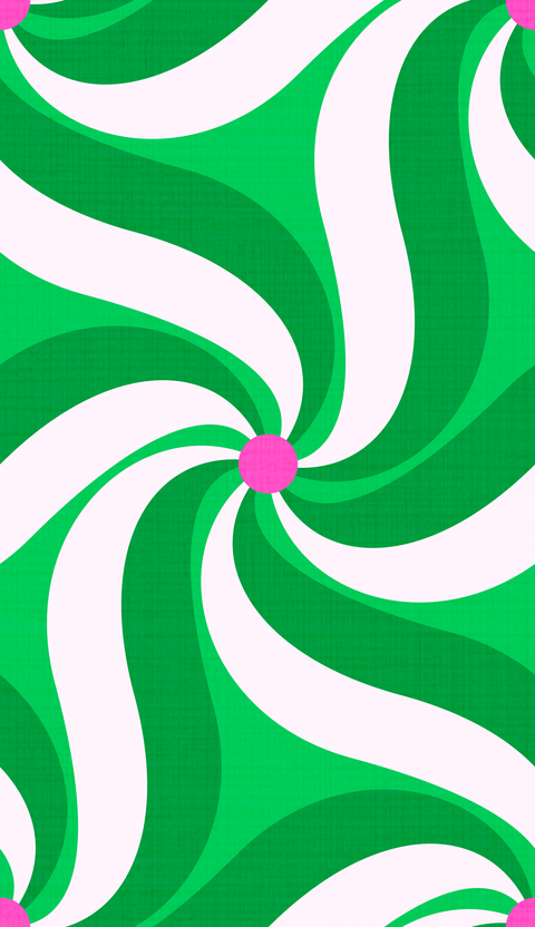 Hot Pink Jungle Neon Green