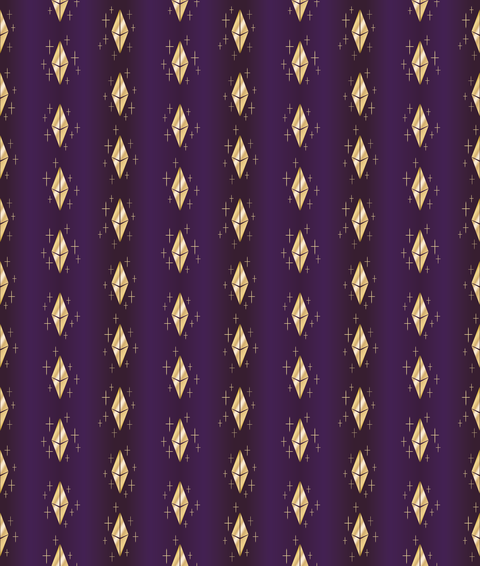 Gold and Purple Foil