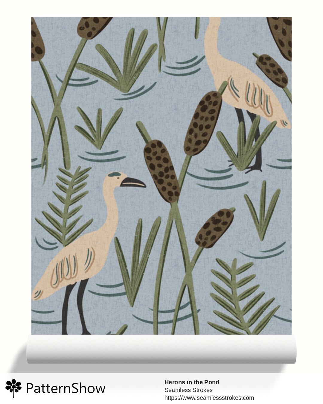 Herons in the Pond wallpaper - Heron_Swamp 2