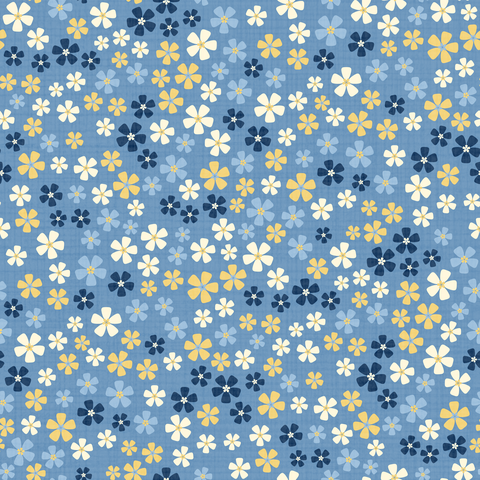 Light Blue Butter Yellow