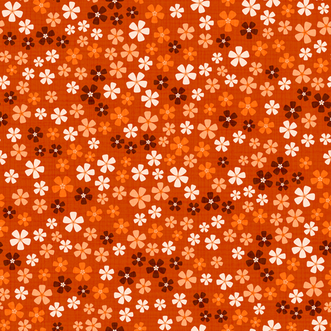Burnt Orange Brown Cream