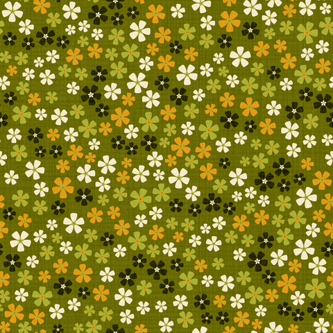 Mustard Avocado Olive Green