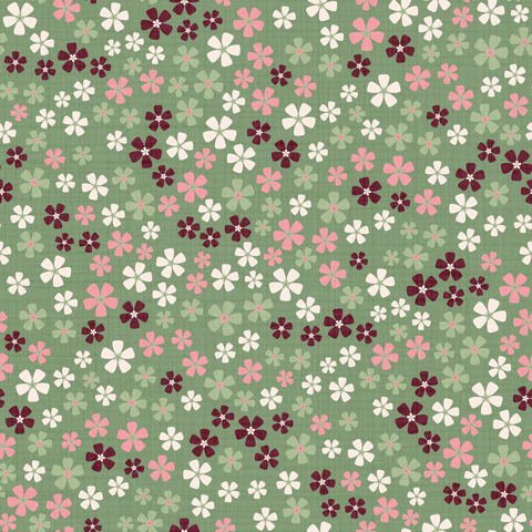 Dusty Pink Sage Green