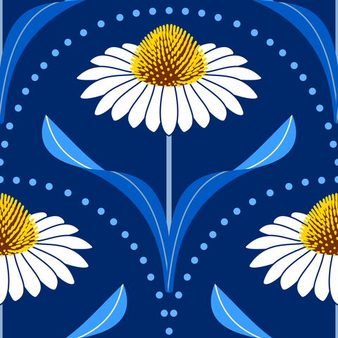 Blue - White, Yellow, Light Blue