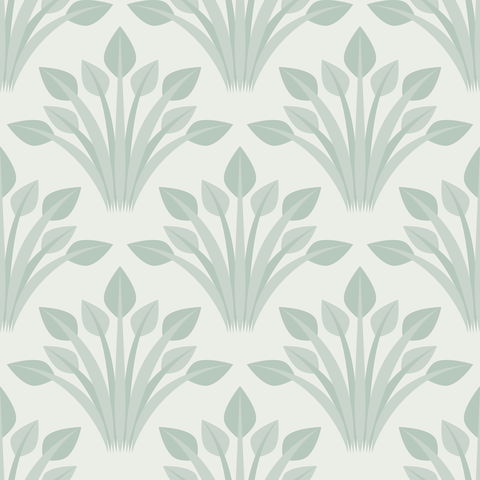Muted Pastel Sage Green