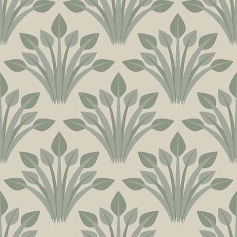 Dark Sage Green Dusty Artichoke