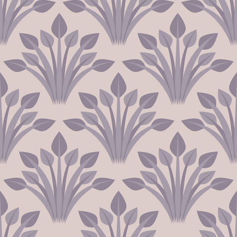 Faded Purple Lilac Lavender Blush