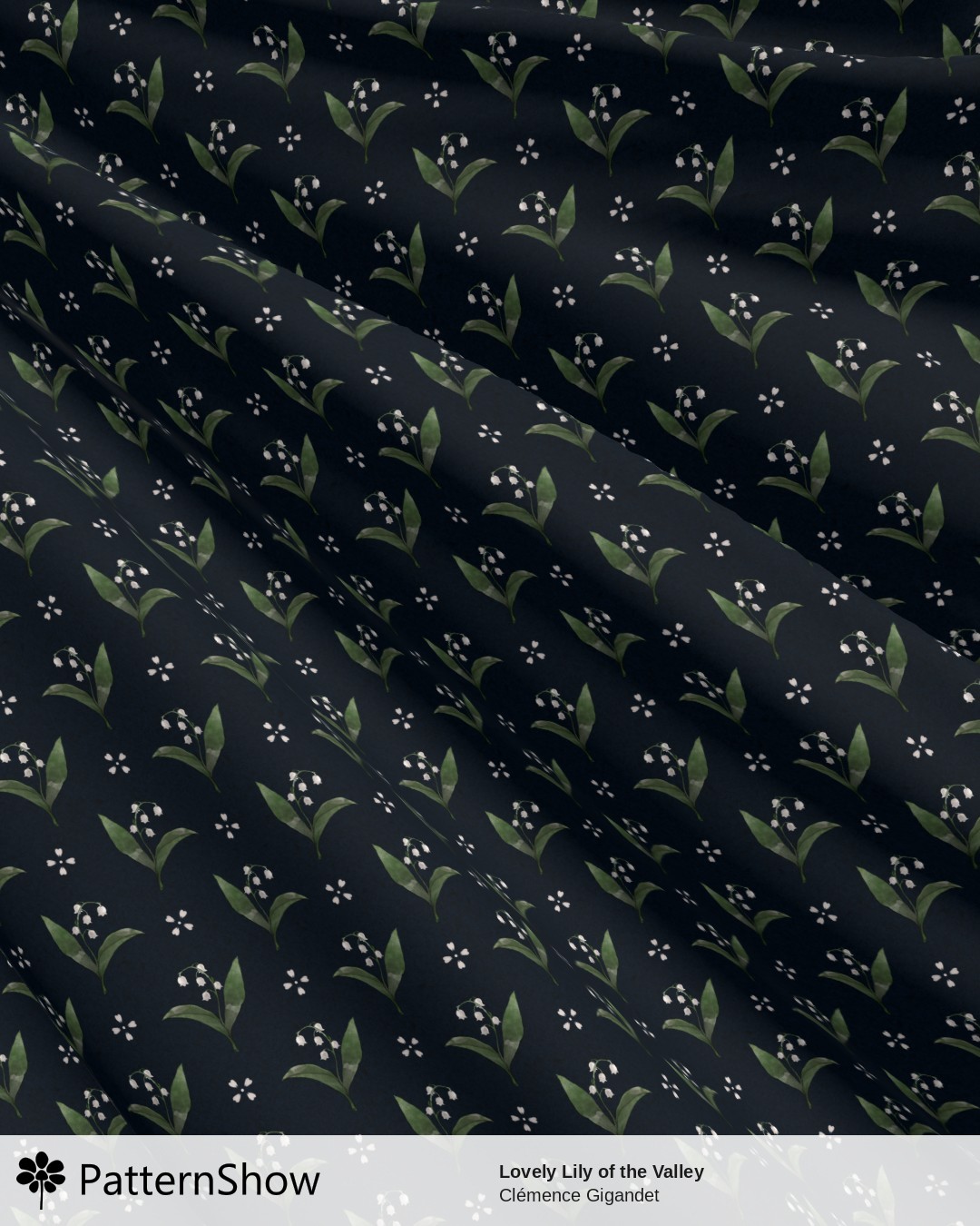 Lovely Lily of the Valley - Midnight Blue