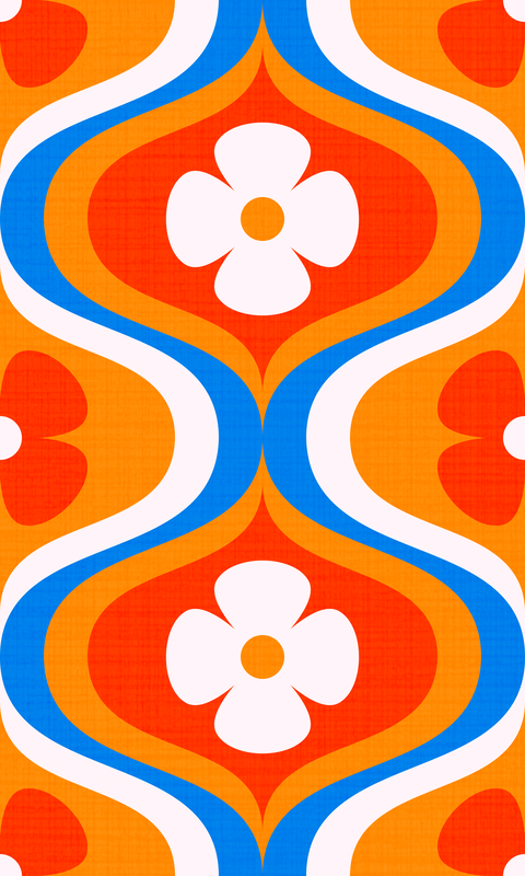 retro-groovy-ogee-flowers.blue-red-orange.3600x6000