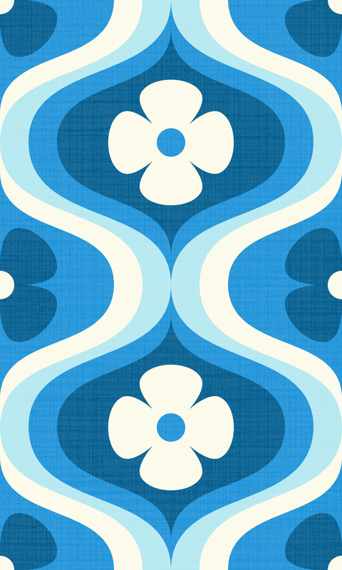 Cobalt Blue, Navy, Sky, White Cream