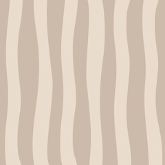 Beige Wavy Vertical Stripes Organic Noodle Blender Pattern - Beige Wavy Vertical Stripes Organic Noodle Blender Pattern