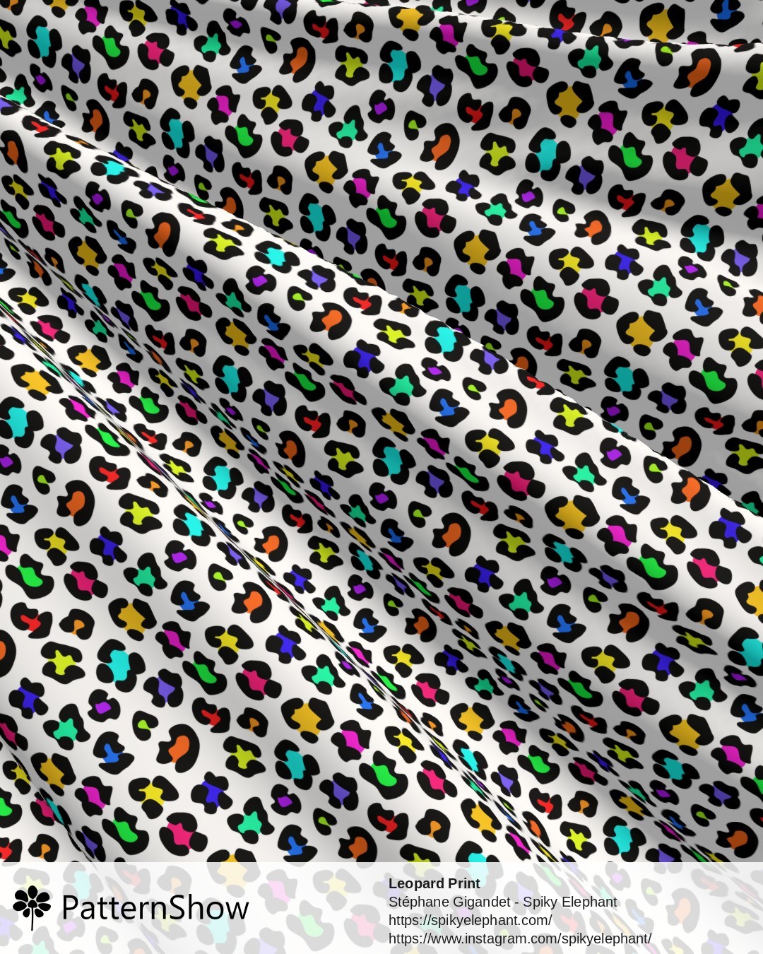 Leopard Print - Rainbow