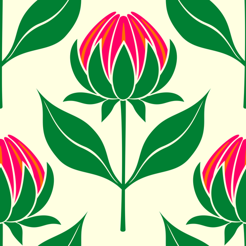 budding-dahlias.pink-orange-yellow-cream.3600x3600