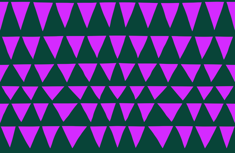 Violet and Dark Green