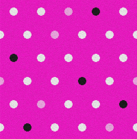 White Pink Black Hot Pink Purple