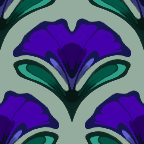 Deep purple Bindweed