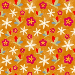 Joyful Meadow - Orange