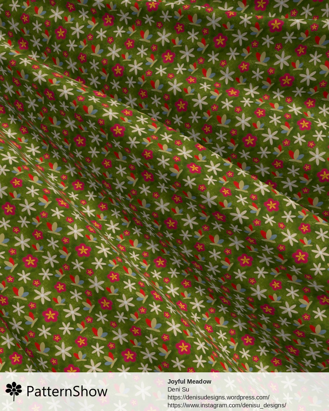 Joyful Meadow - Green