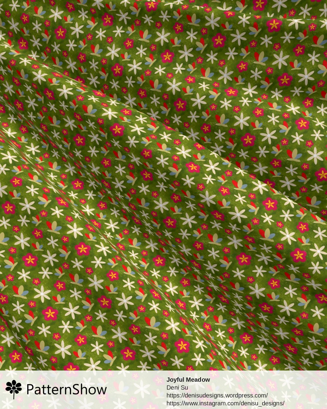 Joyful Meadow - Green
