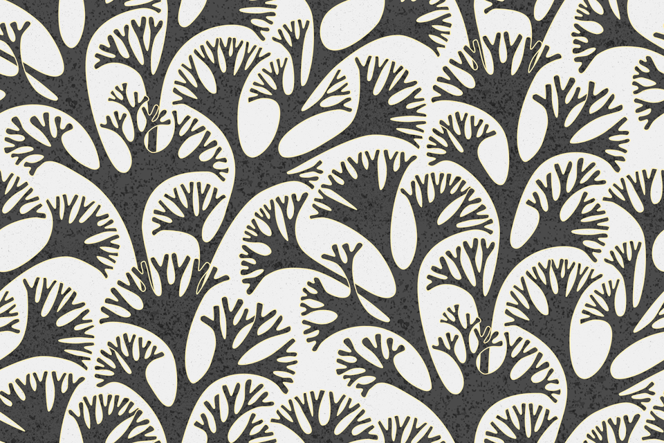 Dark Grey Gold Black