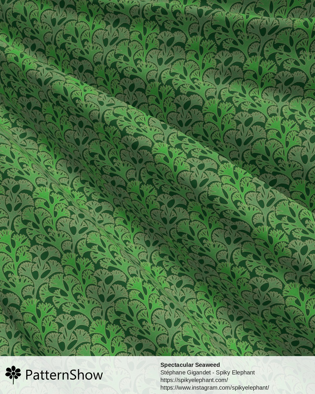 Spectacular Seaweed - Fun Glowing Neon Kelly Lime Green