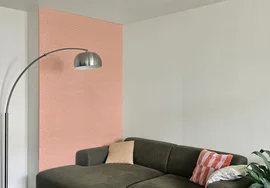 Coral Reef Anemons Accent Wall Living Room